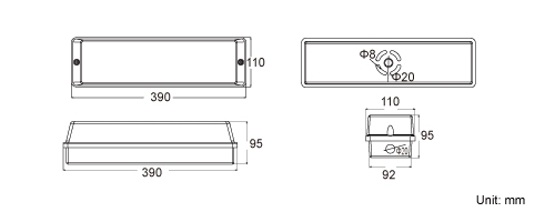 Product dimensions