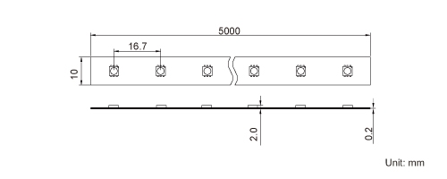 Product dimensions