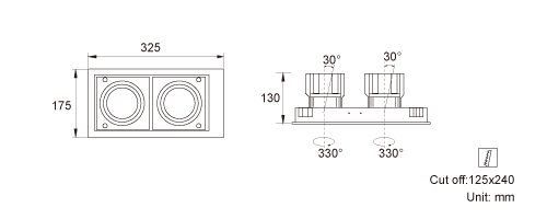 Product dimensions