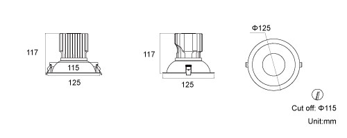 Product dimensions