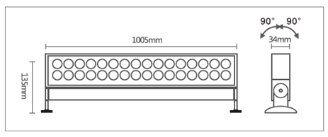Product dimensions